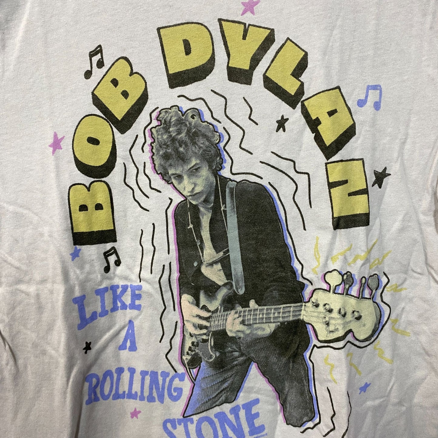 Bob Dylan Like A Rolling Stone Folk Rock Icon T-Shirt Small