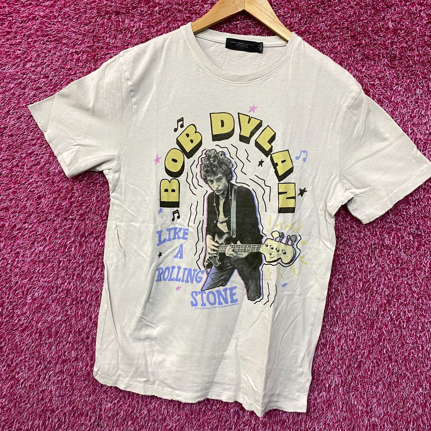 Bob Dylan Like A Rolling Stone Folk Rock Icon T-Shirt Small
