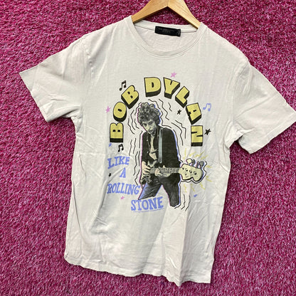 Bob Dylan Like A Rolling Stone Folk Rock Icon T-Shirt Small