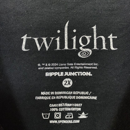 Twilight Saga Bella Where Have You Been Loca Jacob T-Shirt 2X