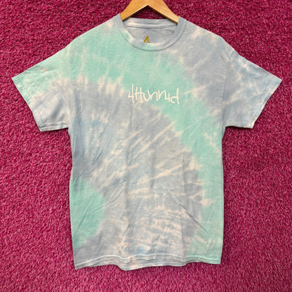 YG 4hunnid West Coast Rap Street Culture Hip Hop Tie Dye M