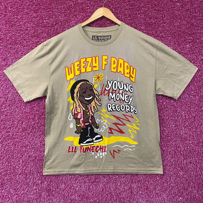 Lil Wayne Real G's Weezy F Baby Young Money Records T-Shirt XL