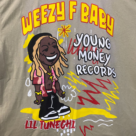 Lil Wayne Real G's Weezy F Baby Young Money Records T-Shirt XL