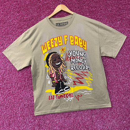 Lil Wayne Real G's Weezy F Baby Young Money Records T-Shirt XL