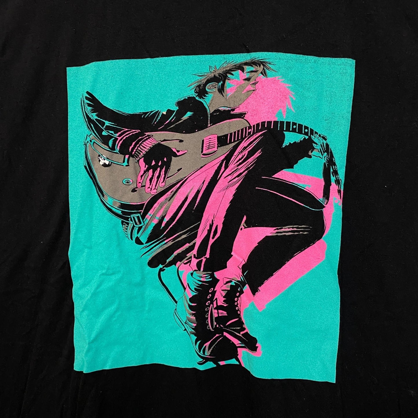 Gorillaz The Now Now Album Cover Art Synth-pop Rock Tee 2X