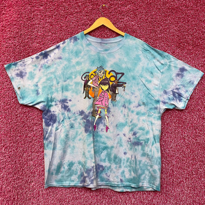 The Gorillaz Phase 1 Celebrity Take Down Rock Tie Dye 3X