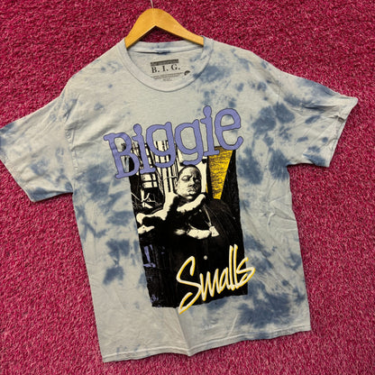 The Notorious B.I.G. Biggie Smalls Born Again Rap Tie Dye tshirt size M