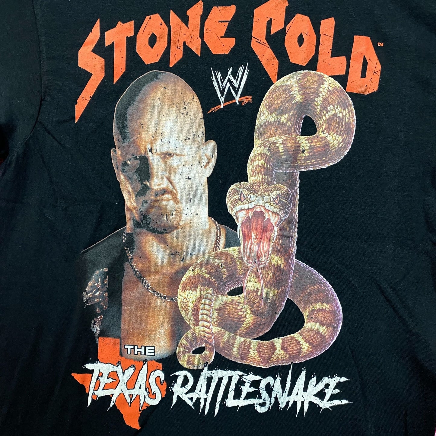 WWE Stone Cold Steve Austen The Texas Rattlesnake T-Shirt M