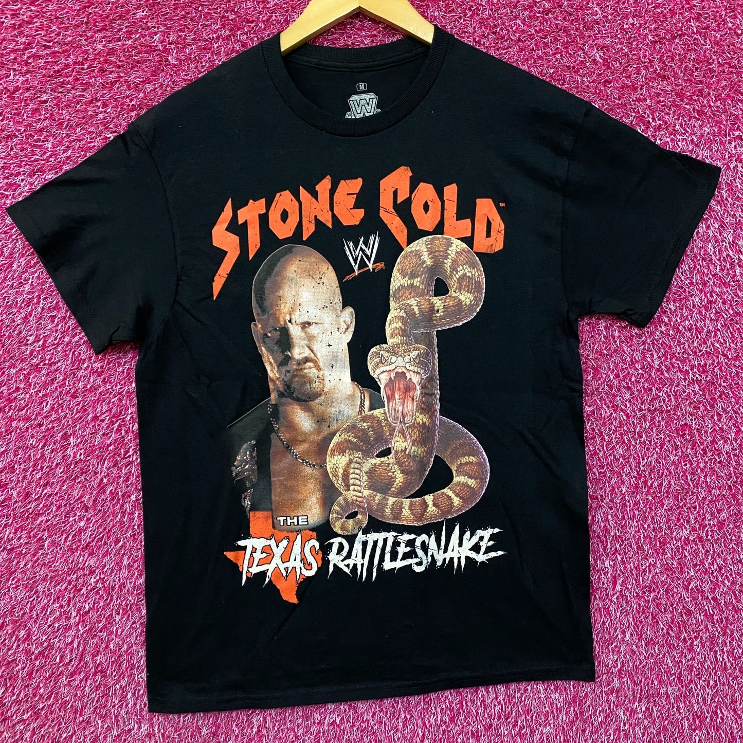 WWE Stone Cold Steve Austen The Texas Rattlesnake T-Shirt M