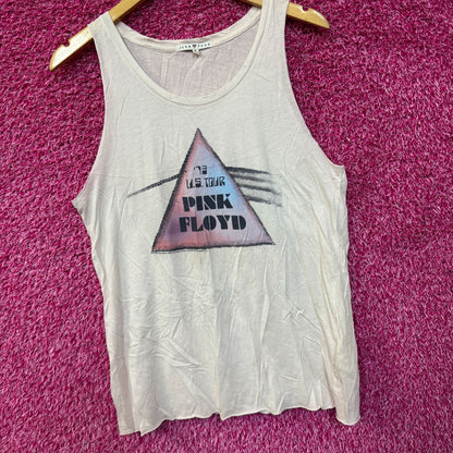 Pink Floyd 1973 US Tour Psychedelic Rock Band Tank Top M