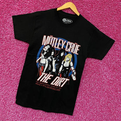 Motley Crue The Dirt Rock tshirt Size Small
