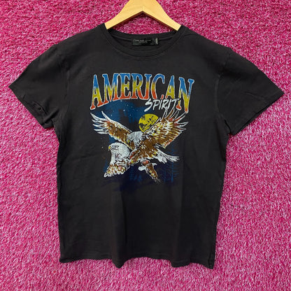 Junk Food Clothing Women's American Spirit Easy Vintage Style Tee Small