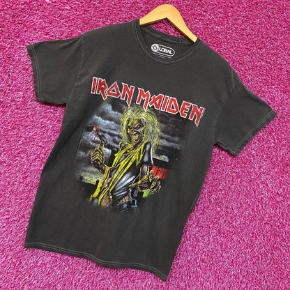Iron Maiden Distressed Killers Rock tshirt size Small