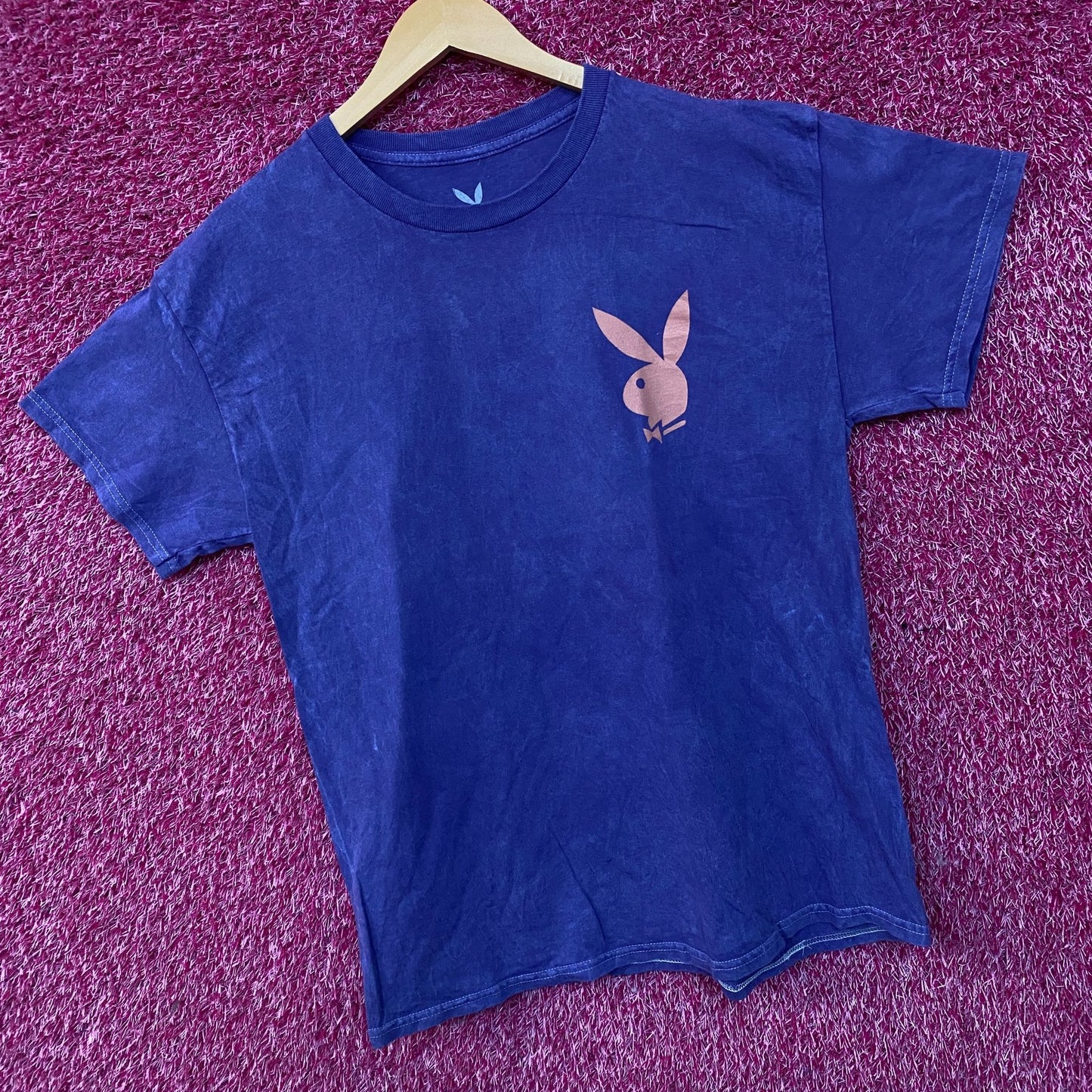 Playboy Logo retro Vtg Wash Size Large