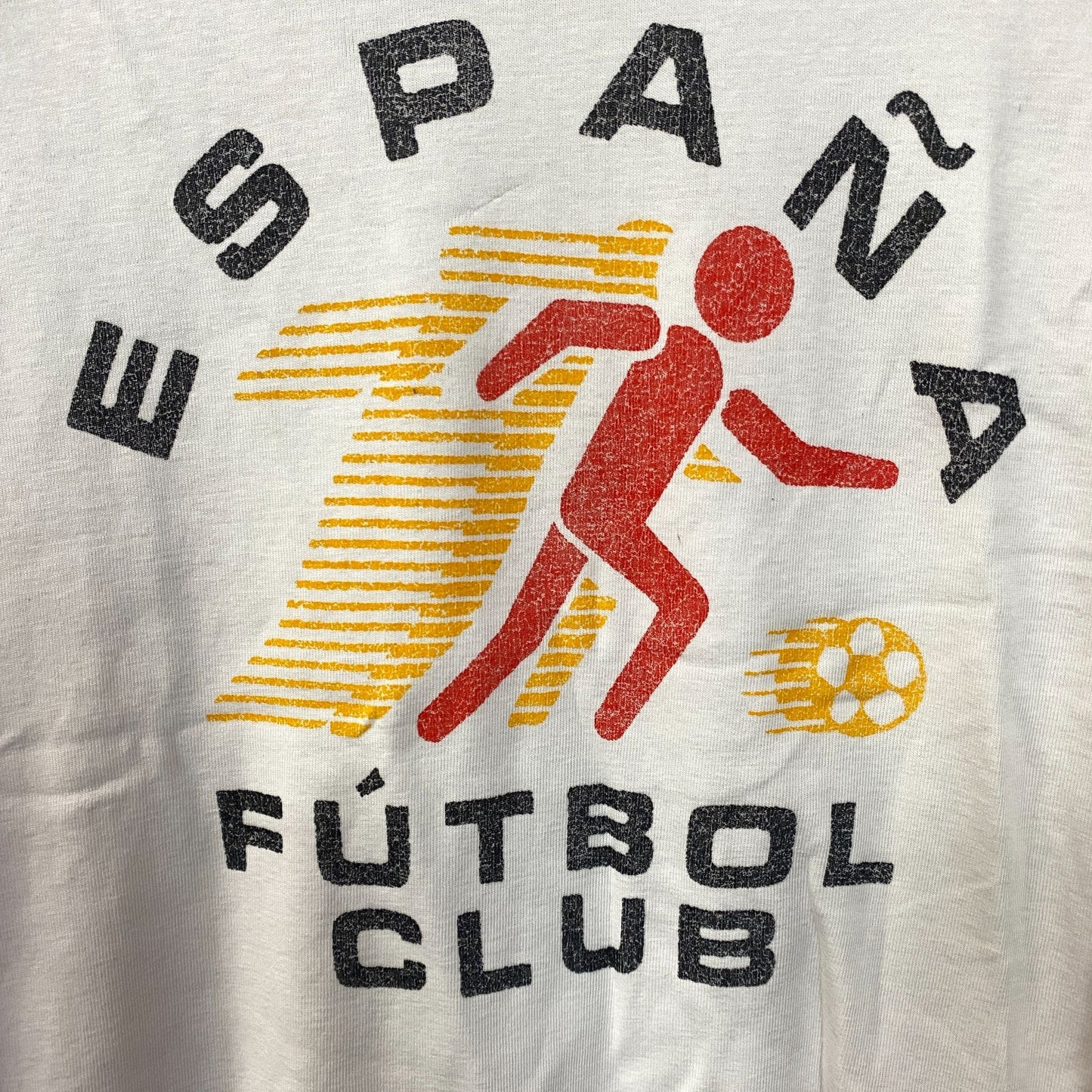 Junk Food Clothing España Fútbol Club Baby Crop Raglan Tee Small