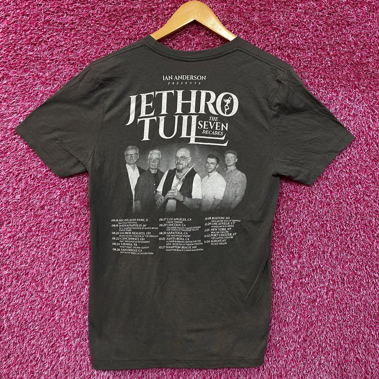 Jethro Tull and the Seven Tour  Tshirt size Medium