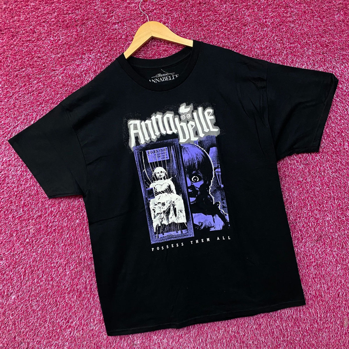 Annabelle The Conjuring Horror Graphic T-Shirt XL