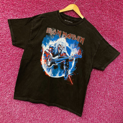 Iron Maiden Fear of the Dark Live Heavy Metal Band Tee large