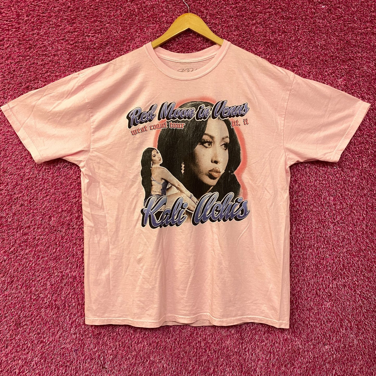 Kali Uchis "Red Moon in Venus Tour Pt. II T-Shirt 2XL