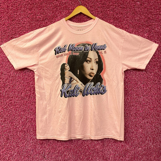 Kali Uchis "Red Moon in Venus Tour Pt. II T-Shirt 2XL