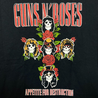 Guns N' Roses Appetite For Destruction Rock Band Shirt XL