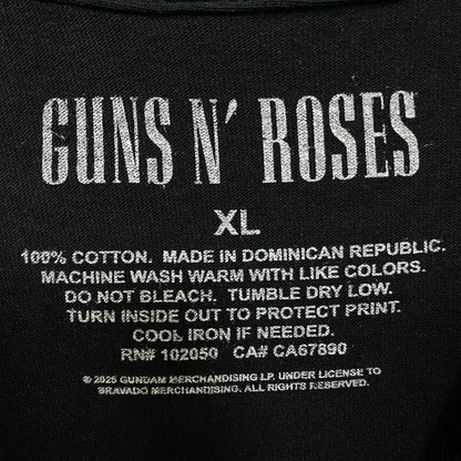 Guns N' Roses Appetite For Destruction Rock Band Shirt XL