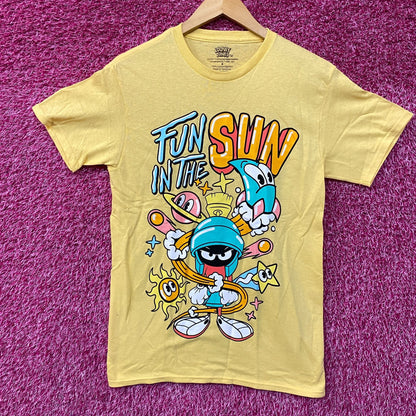 Marvin the Martian Fun in the Sun Looney Tunes T-Shirt Small