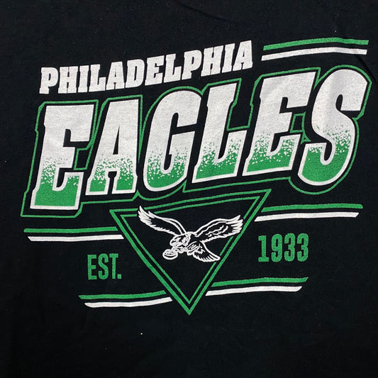 NFL Junk Food Philadelphia Eagles Black Tshirt size 2XL