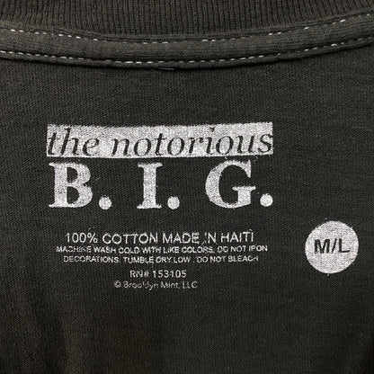 The Notorious B.I.G. Biggie Smalls Graphic T-Shirt M/L