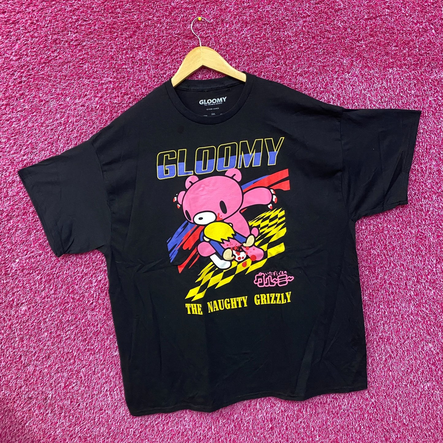 Gloomy The Naughty Grizzly T-Shirt 2XL