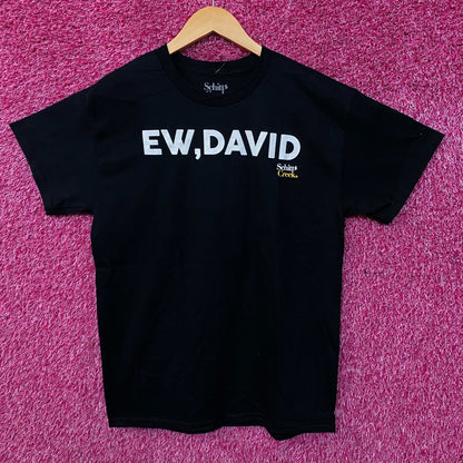 Schitt's Creek "Ew, David" Graphic T-Shirt Medium
