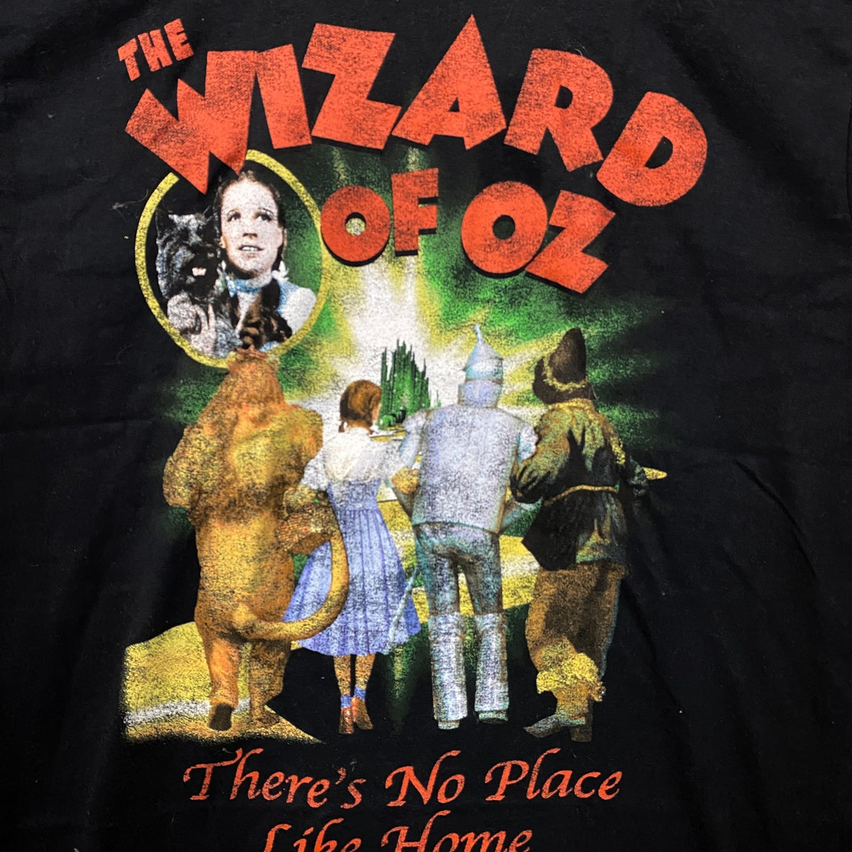 The Wizard of Oz "There's No Place Like Home" Retro Movie T-Shirt Medium