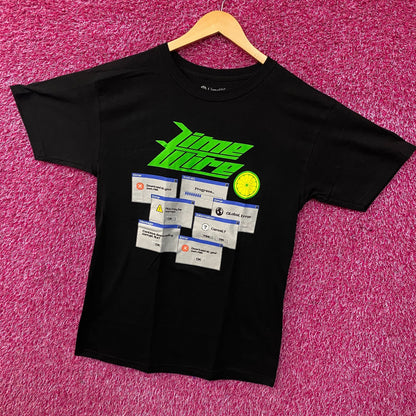 LimeWire "Download at Your Own Risk" Graphic T-Shirt Medium