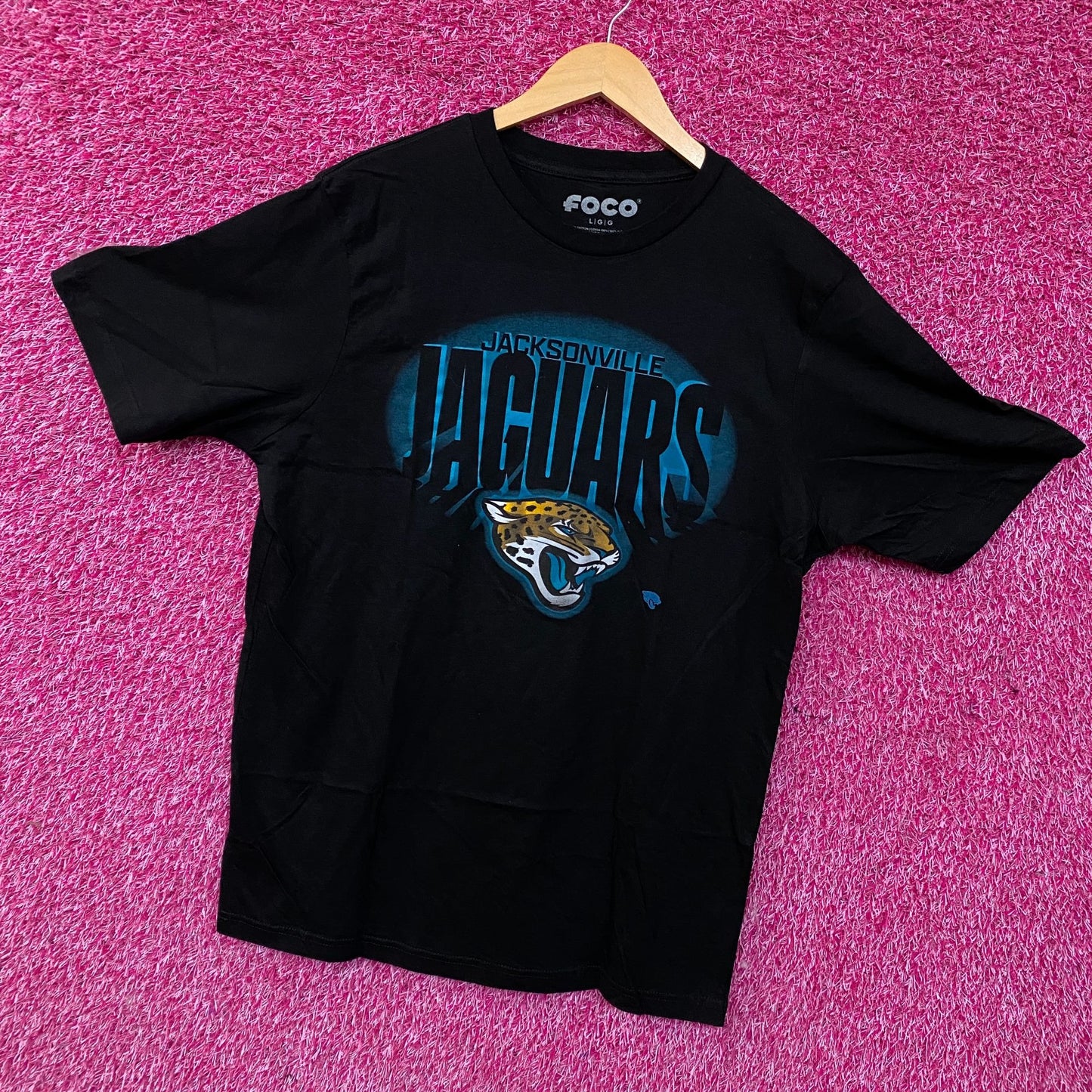 FOCO NFL Jacksonville Jaguars Team Logo Graphic T-Shirt Large