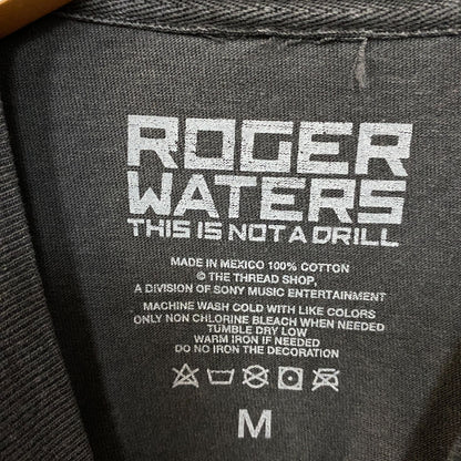 Roger Waters "This Is Not a Drill" Tour Graphic T-Shirt Medium