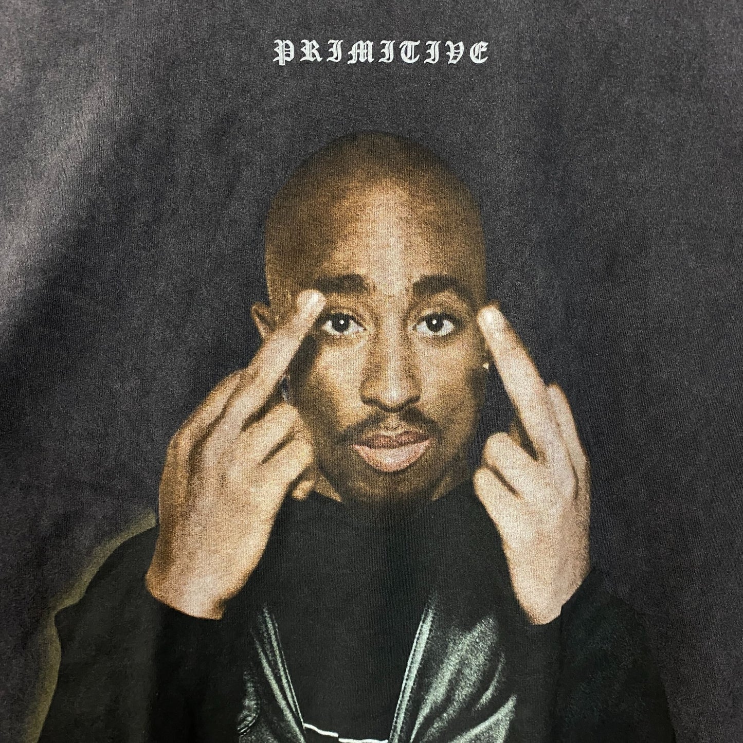 Primitive x Tupac Shakur Icon Graphic T-Shirt Medium