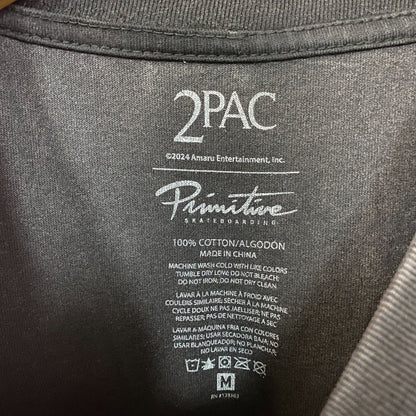 Primitive x Tupac Shakur Icon Graphic T-Shirt Medium