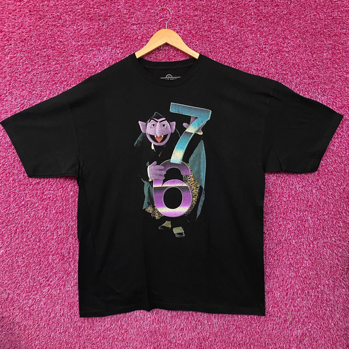 Sesame Street The Count 6-7 Graphic T-Shirt 2XL
