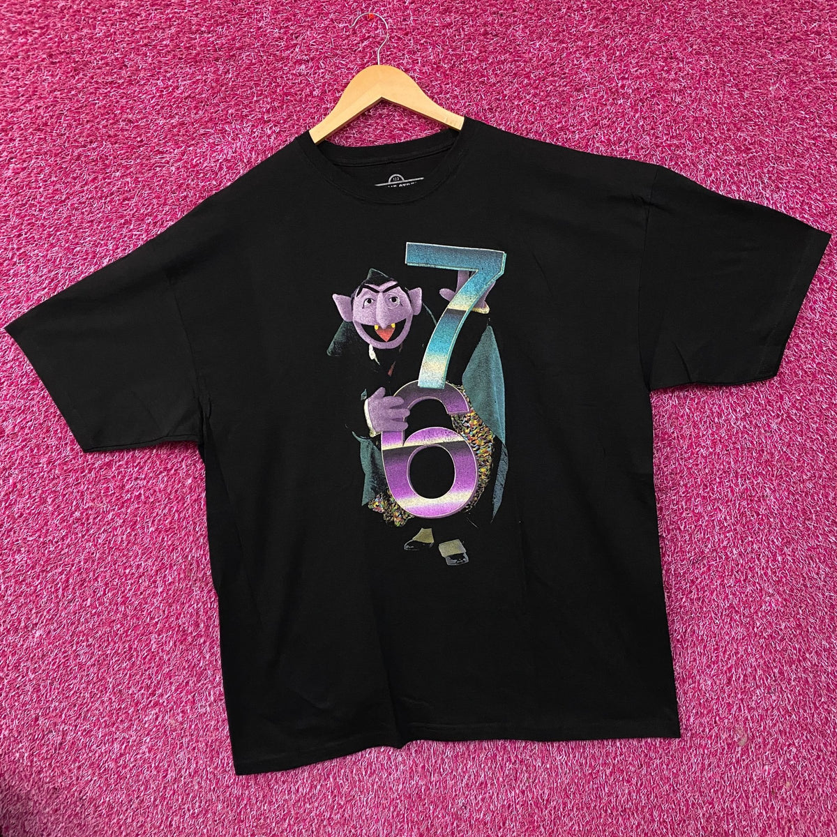 Sesame Street The Count 6-7 Graphic T-Shirt 2XL