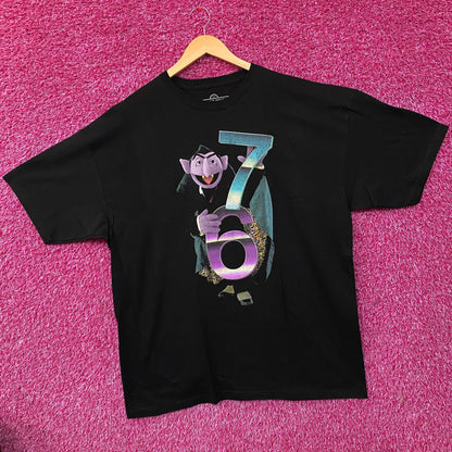 Sesame Street The Count 6-7 Graphic T-Shirt 2XL