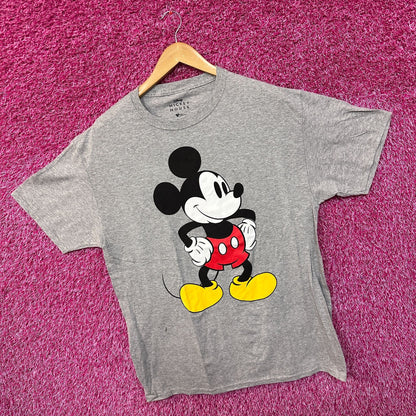Mickey Mouse Toon Town Mayor Classic Disney Character Tee L