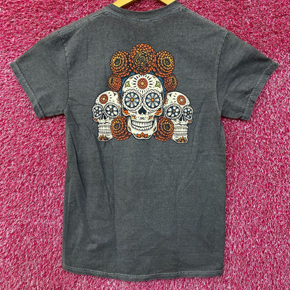 Modelo Cerveza Sugar Skull Promo Graphic Design T-Shirt Small