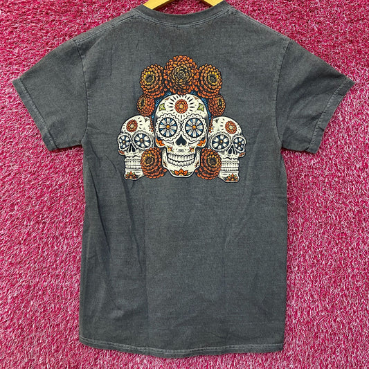 Modelo Cerveza Sugar Skull Promo Graphic Design T-Shirt Small
