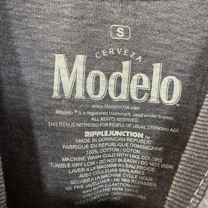 Modelo Cerveza Sugar Skull Promo Graphic Design T-Shirt Small