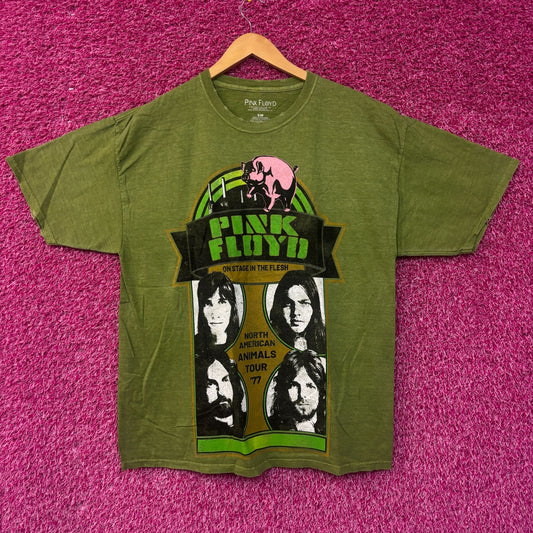 Pink Floyd 1977 North American Animals Tour Rock Tee S/M
