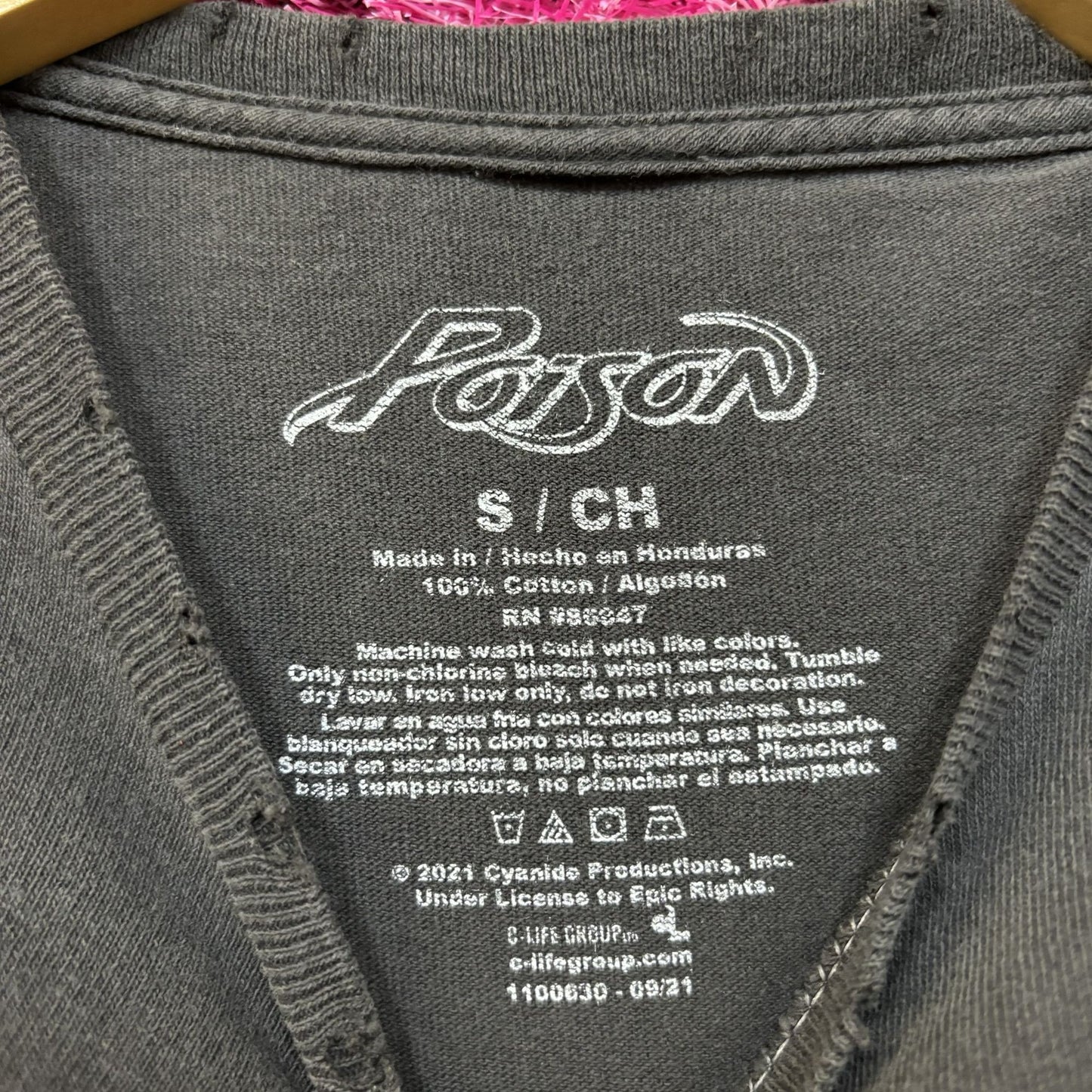 Poison's Best Hits Rock Tee small