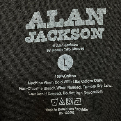 Alan Jackson Chasin That Neon Rainbow Graphic T-Shirt Large