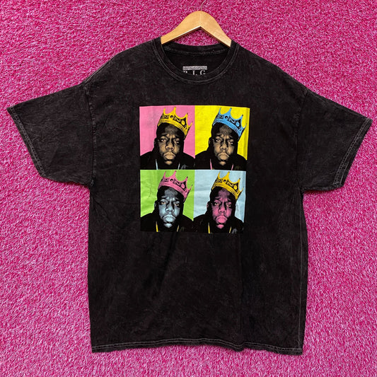 The Notorious BIG King of New York Pop Art Hip Hop Tee XL