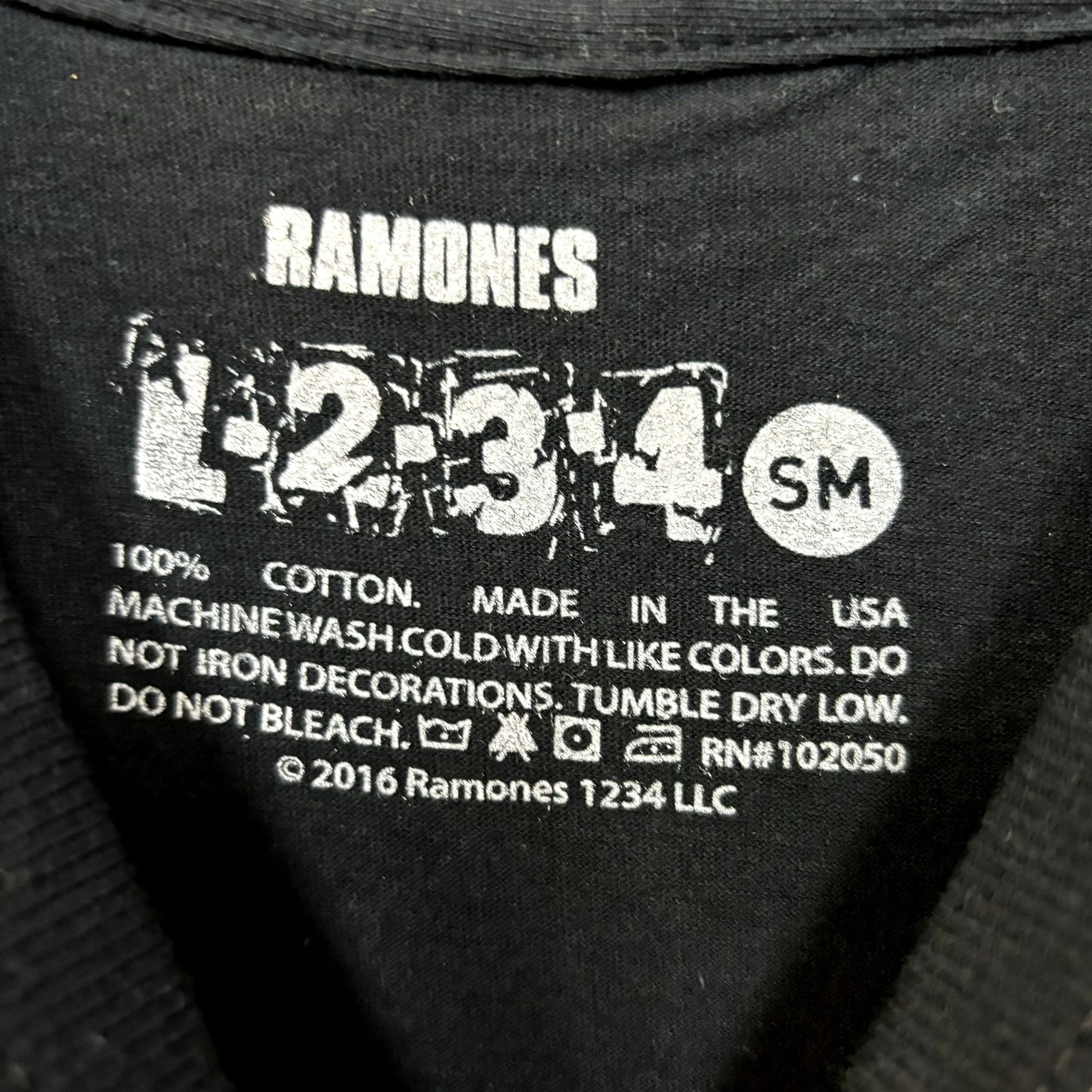 The Ramones Self-Titled Album Cover Art Punk Rock Tee S
