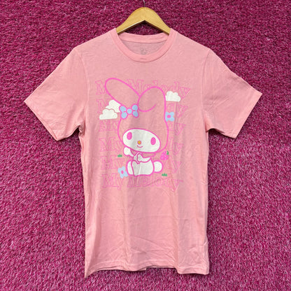 My Melody Kawaii Strawberry Fields Forever Sanrio T-Shirt Extra Small